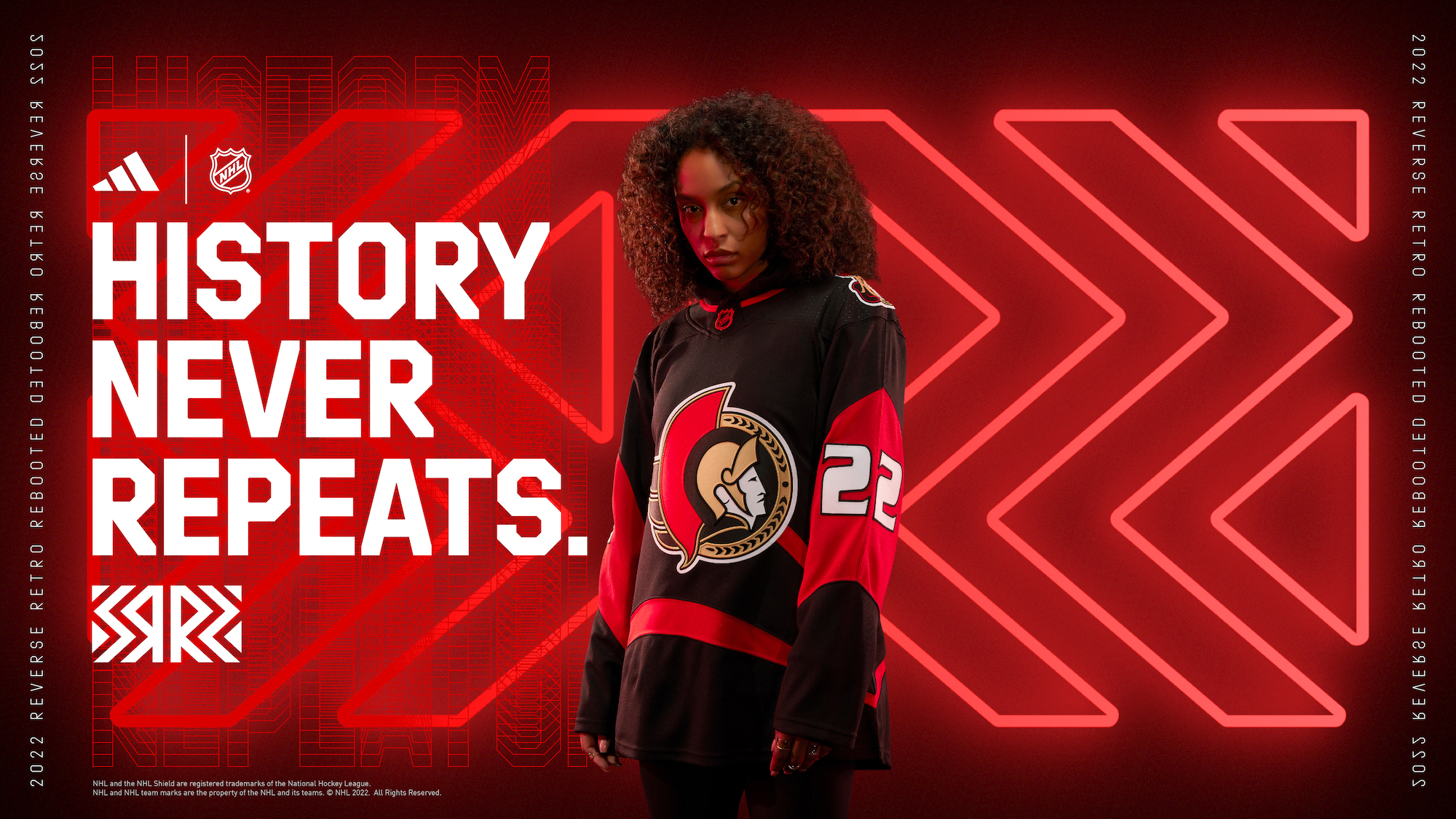 NHL Ottawa Senators Custom Name Number Special Reverse Retro Redesign Jersey  Sweatshirt
